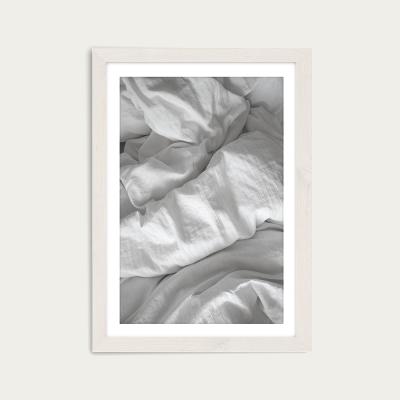Bombinate.com A Perfect Day in Bed Art Print White Frame