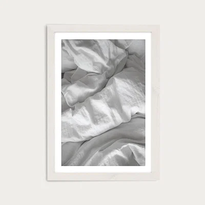 Bombinate.com A Perfect Day in Bed Art Print White Frame