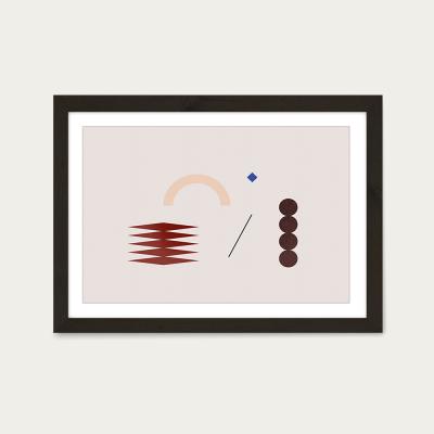 Bombinate.com Confidence Art Print Black Frame