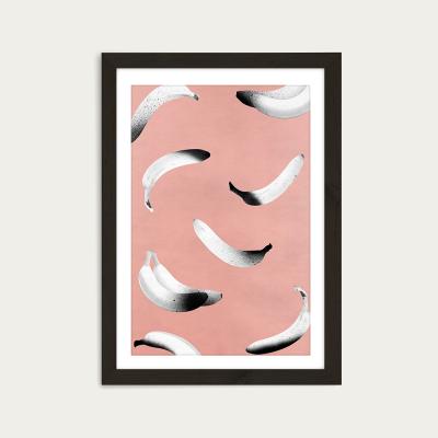 Bombinate.com B-A-N-A-N-A-S No. 2 Art Print Black Frame