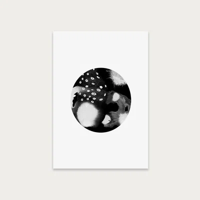 Bombinate.com Snow Art Print Unframed