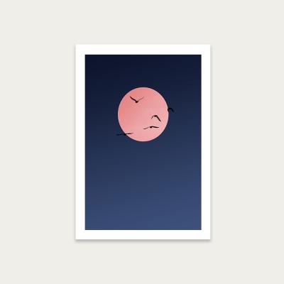 Bombinate.com Summer Nights Art Print Unframed