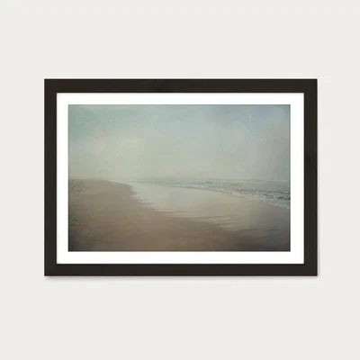 Bombinate.com Morning Walk 1 Art Print Black Frame