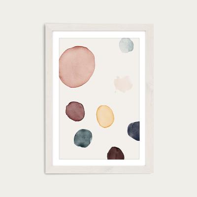 Bombinate.com Peace Art Print White Frame