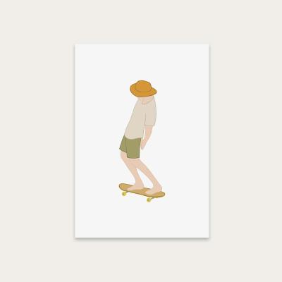 Bombinate.com Jazz Art Print Unframed