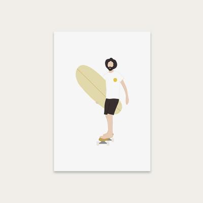 Bombinate.com Sunny Art Print Unframed