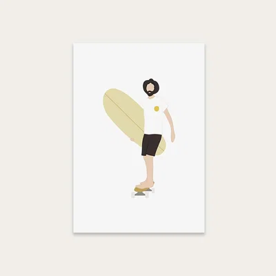 Bombinate.com Sunny Art Print Unframed