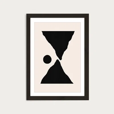 Bombinate.com Roche Art Print Black Frame