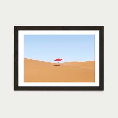 Bombinate.com Protection Art Print Black Frame