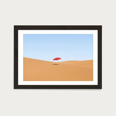 Bombinate.com Protection Art Print Black Frame