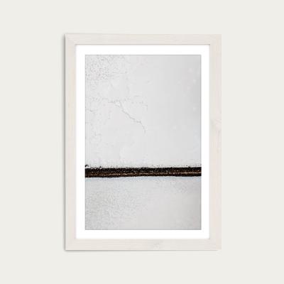 Bombinate.com Sea Salt Three Art Print White Frame