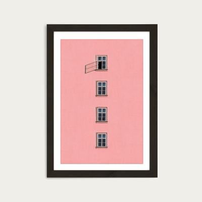 Bombinate.com The Air Up There Art Print Black Frame