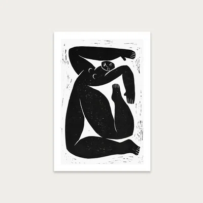 Bombinate.com Choregraphic Character I Art Print Unframed
