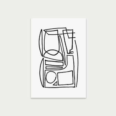 Bombinate.com Stark Art Print Unframed