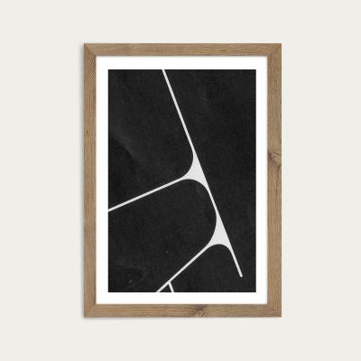 Bombinate.com Research N°001 Art Print Oak Frame