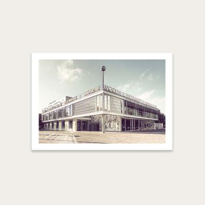 Bombinate.com Cafe Moskau 02 Art Print Unframed