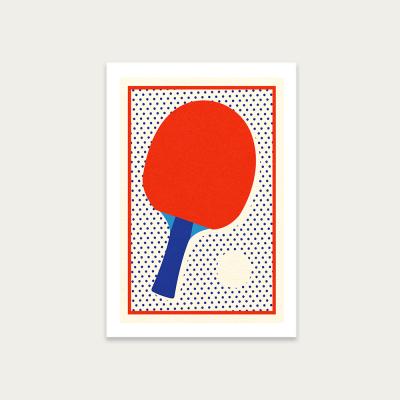Bombinate.com Ping Pong Dots Art Print Unframed
