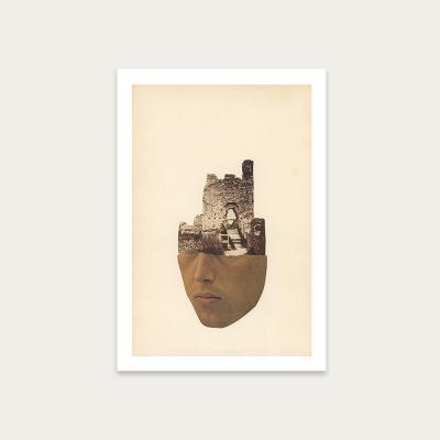 Bombinate.com Head Stone Art Print Unframed