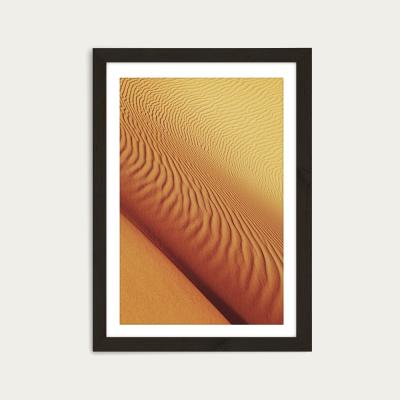 Bombinate.com Desert Shapes Art Print Black Frame