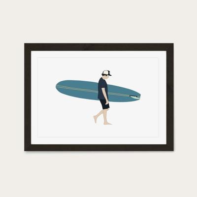 Bombinate.com Moments Art Print Black Frame