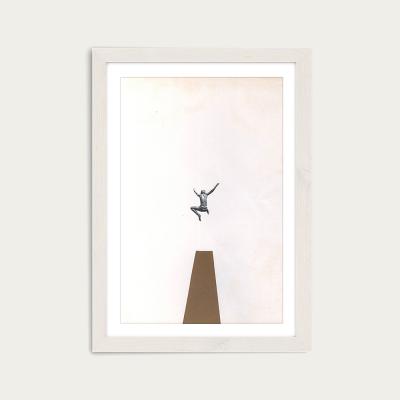 Bombinate.com The Future Art Print White Frame