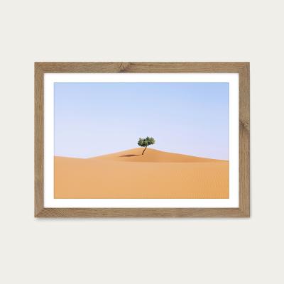 Bombinate.com Home Alone Art Print Oak Frame