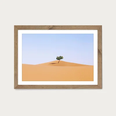 Bombinate.com Home Alone Art Print Oak Frame