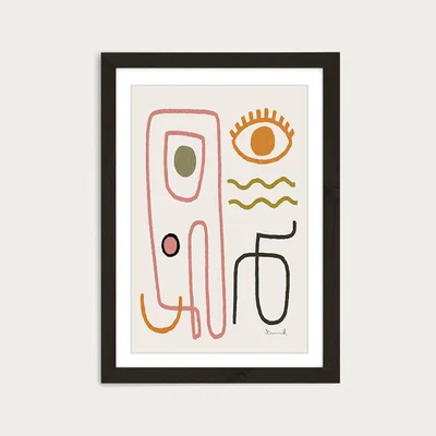 Bombinate.com Feel Good IV Art Print Black Frame