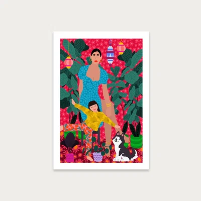 Bombinate.com Mothers Day Art Print Unframed