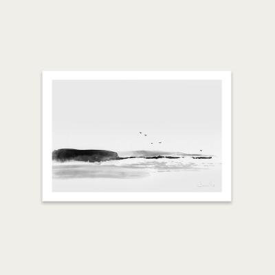 Bombinate.com Sea Rock Art Print Unframed