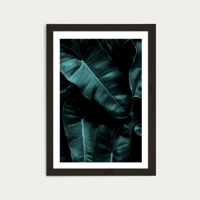 Bombinate.com The Beach Art Print Black Frame