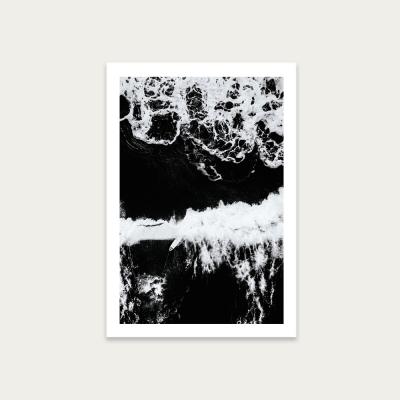 Bombinate.com Beach Sea Pattern Art Print Unframed