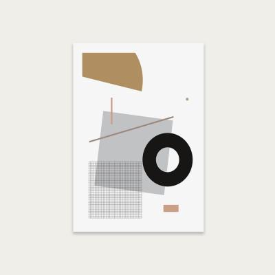 Bombinate.com Minimal Geo 1 Art Print Unframed