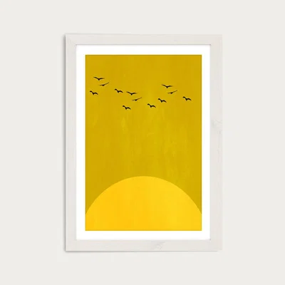 Bombinate.com Sundance Art Print White Frame