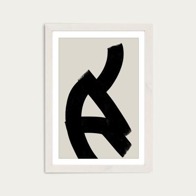 Bombinate.com Embrace Art Print White Frame
