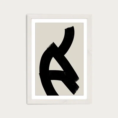 Bombinate.com Embrace Art Print White Frame