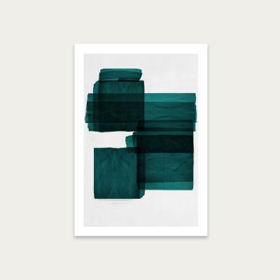 Bombinate.com Paper Layer Montage No.2 Art Print Unframed