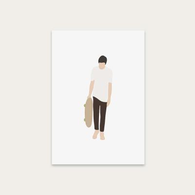 Bombinate.com Kai Art Print Unframed