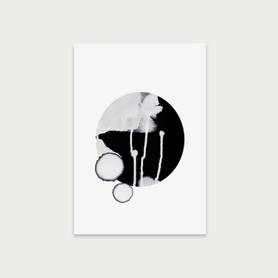 Bombinate.com Dots Art Print Unframed