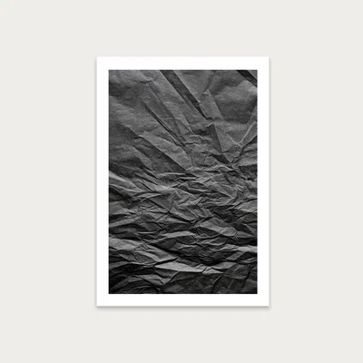 Bombinate.com Black Paper Landscape Art Print Unframed