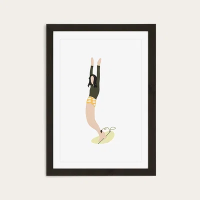 Bombinate.com Feeling Fine Art Print Black Frame
