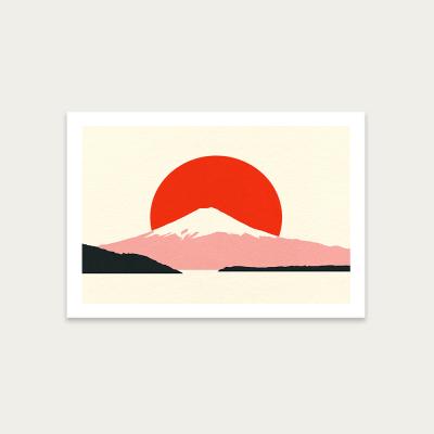 Bombinate.com Fuji Sun Art Print Unframed