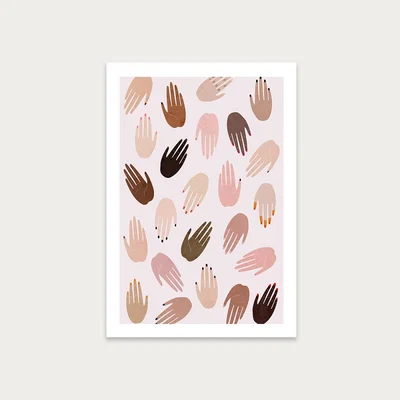 Bombinate.com Grrrl Art Print Unframed
