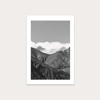 Bombinate.com Clouds in the Mountains Art Print Unframed