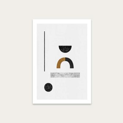 Bombinate.com Abstract Geometric III Art Print Unframed