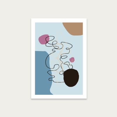 Bombinate.com Floating Minds No.3 Art Print Unframed