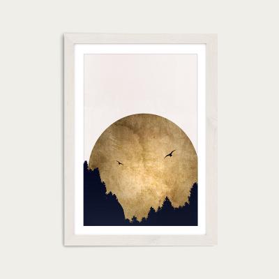Bombinate.com Two Birds - 1 Art Print White Frame