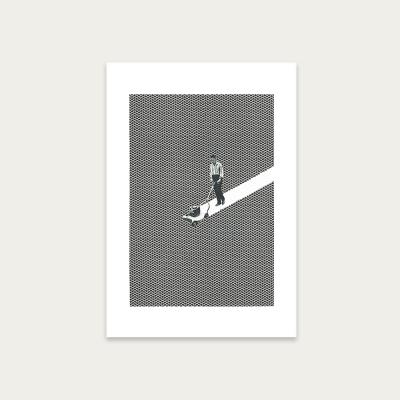 Bombinate.com Linescaper 9 Art Print Unframed