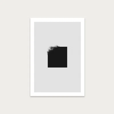 Bombinate.com Black No. 2 Art Print Unframed