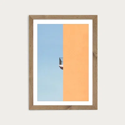 Bombinate.com No Romeo Art Print Oak Frame